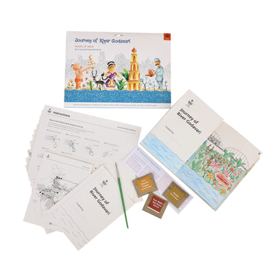 DIY colouring kit