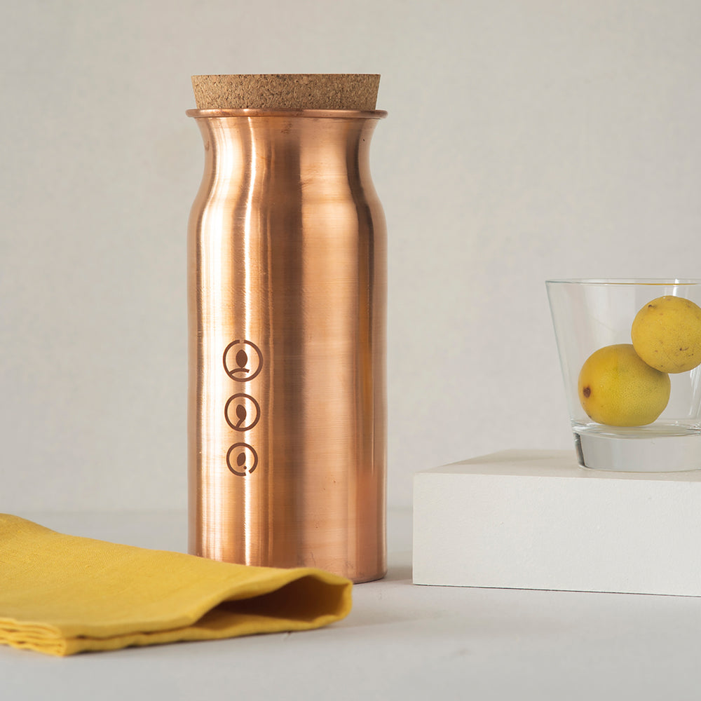 Tabletop Copper Bottle