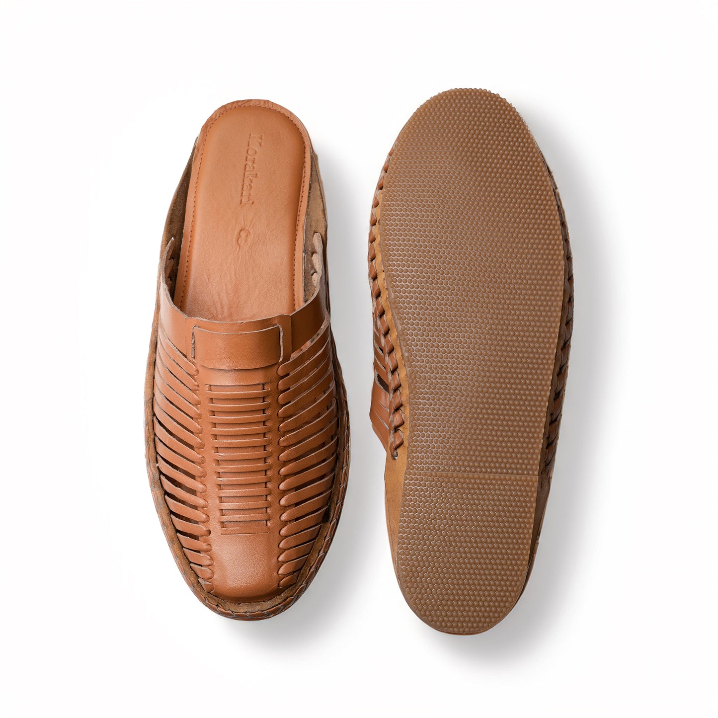 Deep Copper - Handcrafted Leather Loafer for Men