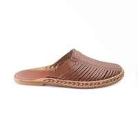 Brown Sherry  - Handmade Kolhapuri Leather Loafer for Men