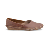 Umber - Kolhapuri Bantu Leather Loafer for Women