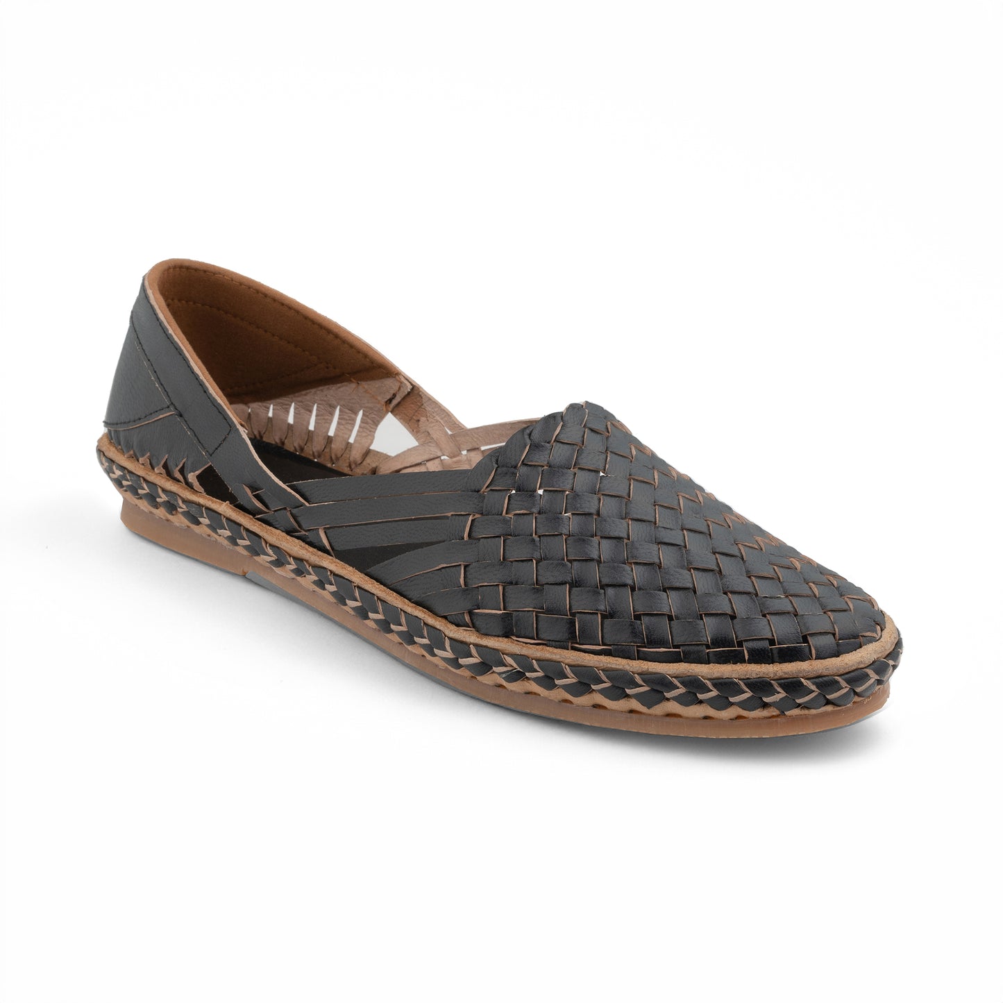 Ebony - Handmade Kolhapuri Leather Loafer for Women