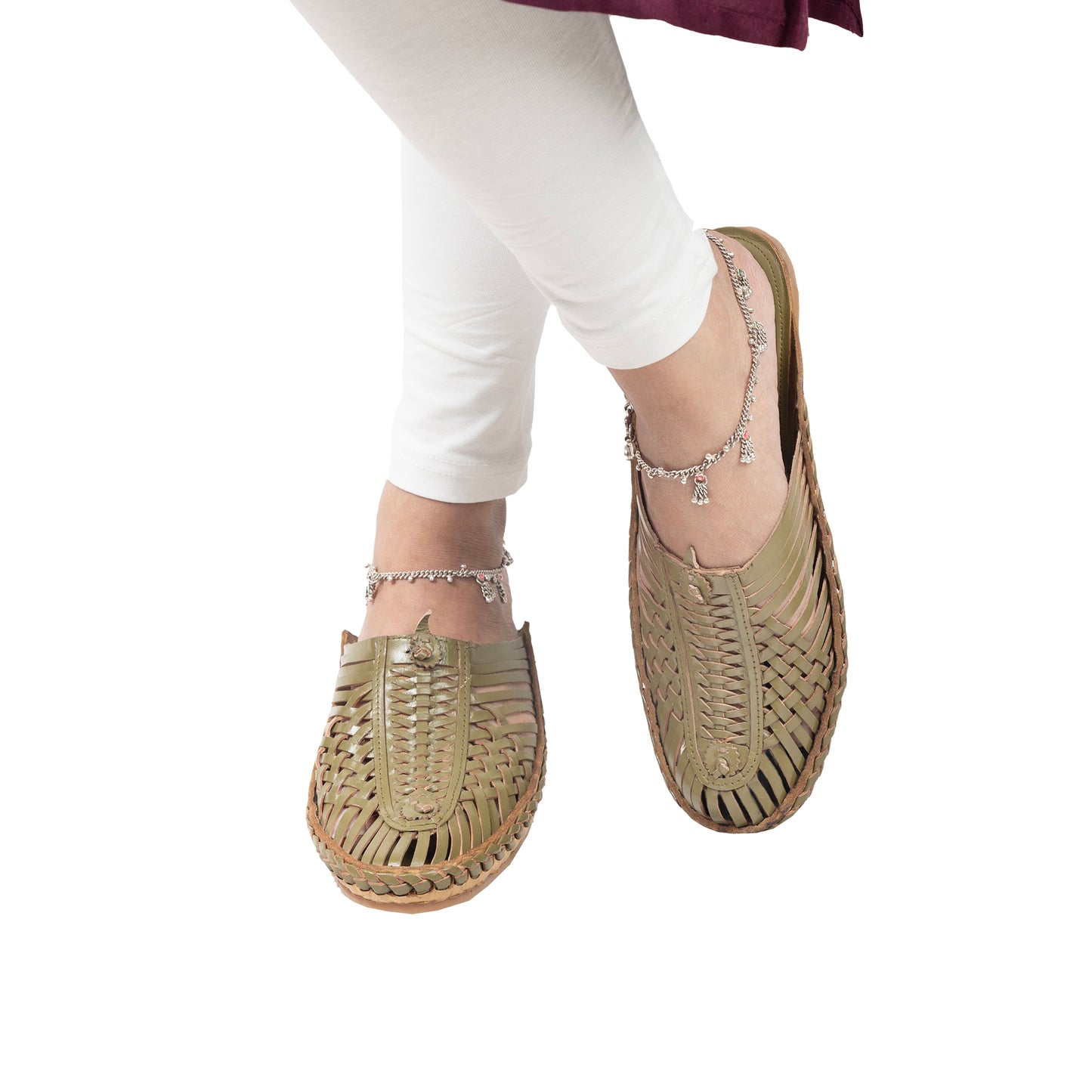 Seaweed - Handcrafted Leather Loafer for Women