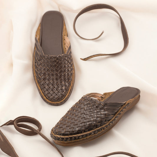 Terra - Artisanal Handmade Kolhapuri Leather Bantu - Loafer for Women