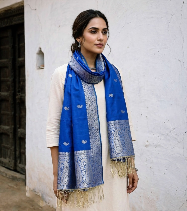 Banarasi Silk Stoles