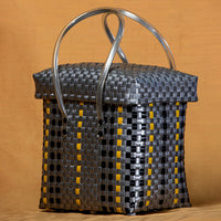 Handmade Colorfull Multipurpose Basket with Lid