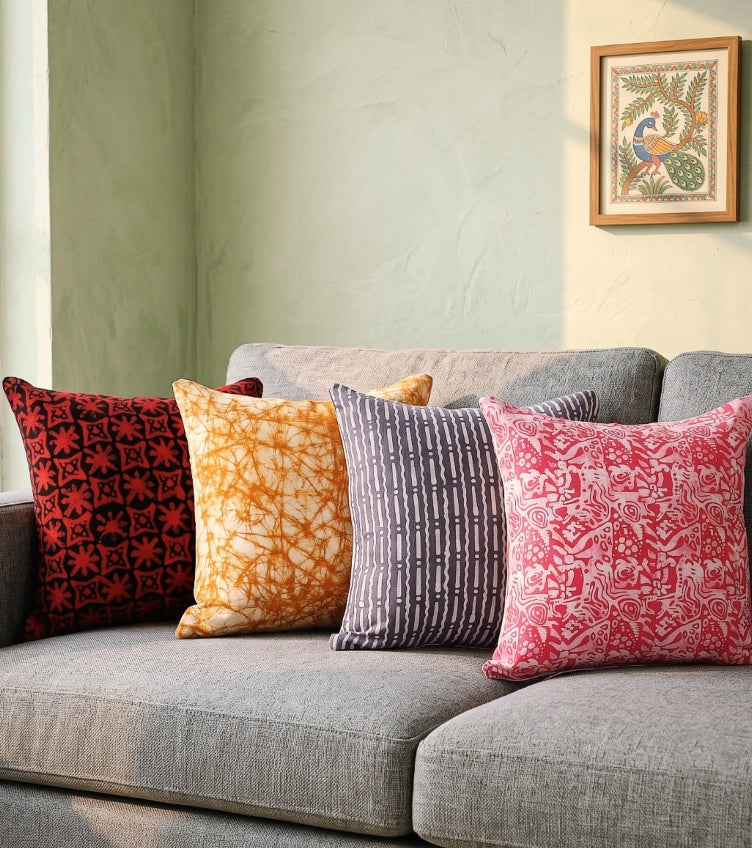 Batik Cushion Covers