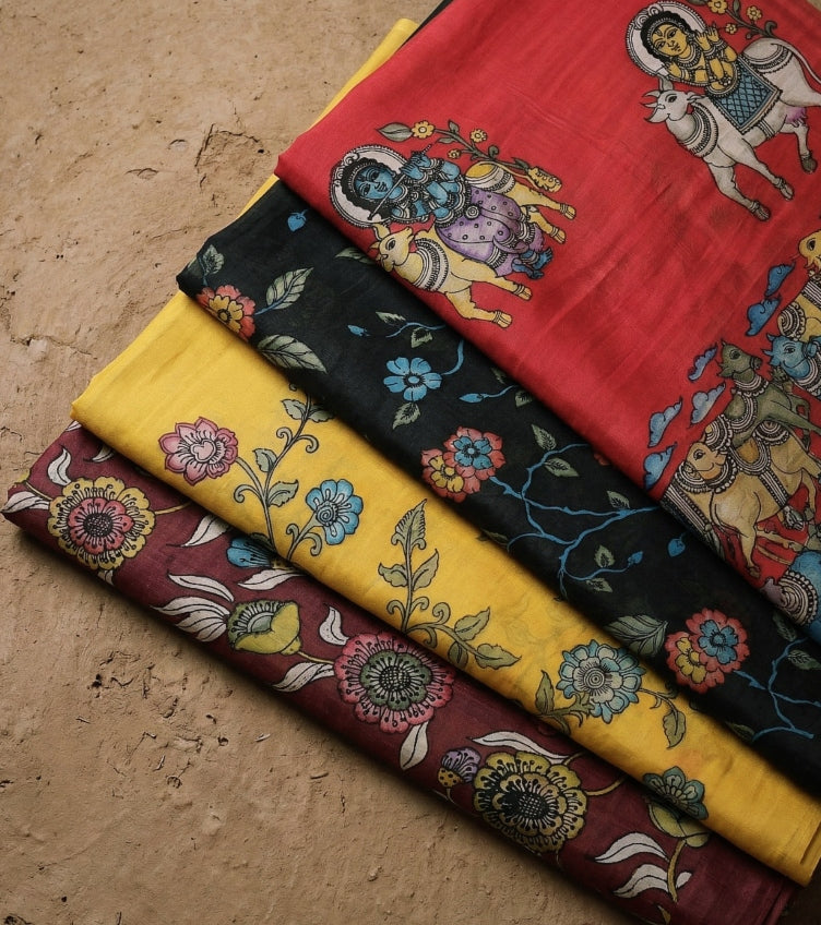 Kalamkari Pen Fabrics