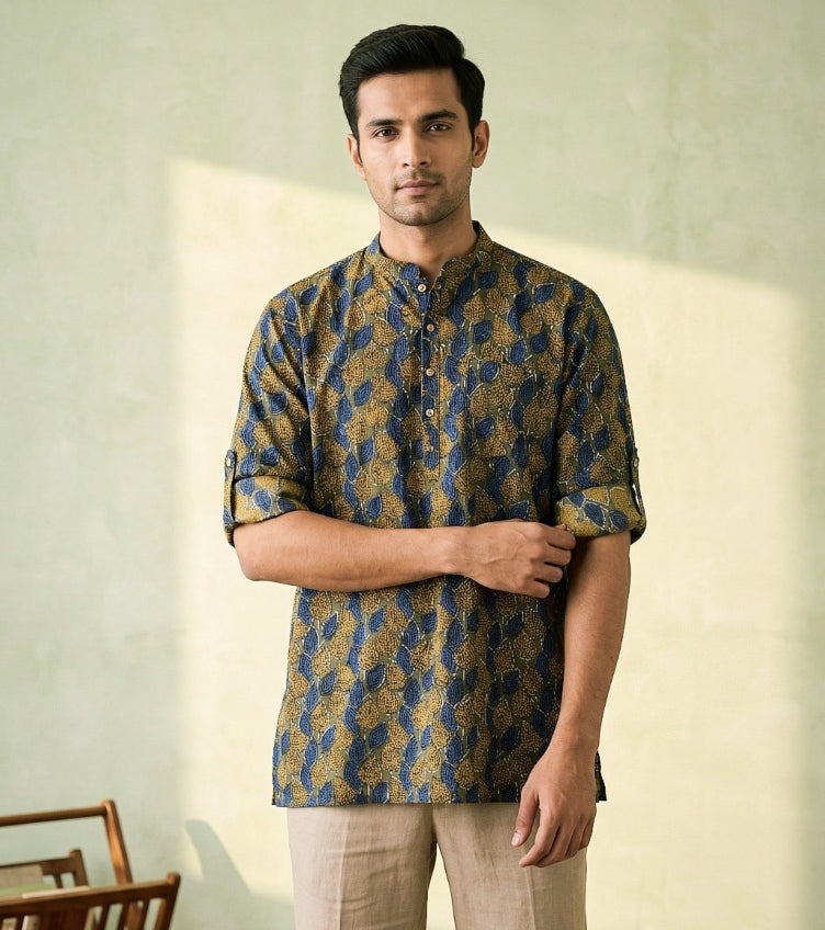 Bagru Men's Kurtas