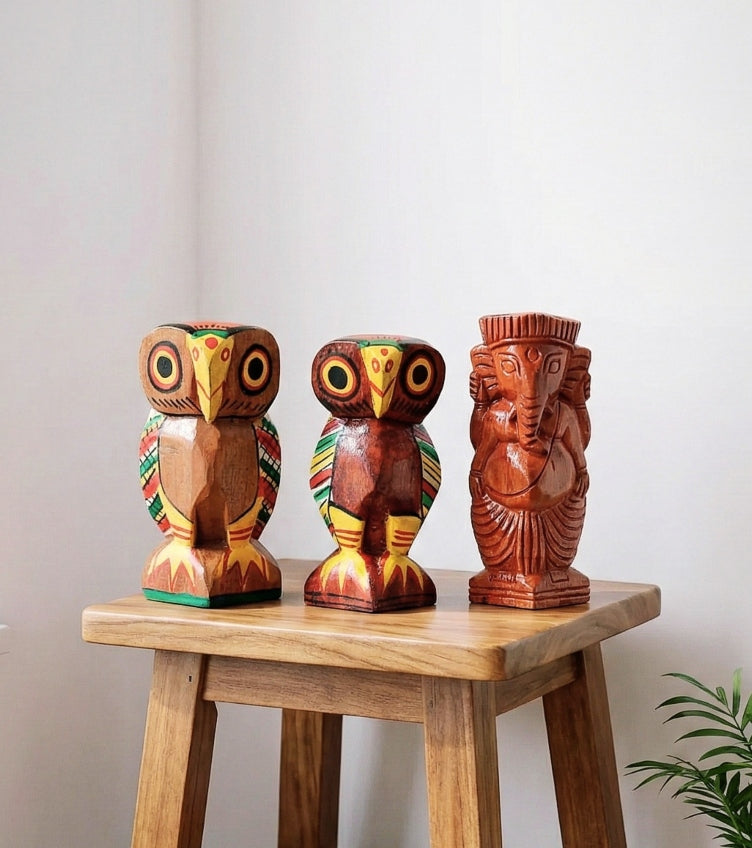 Burdwan Wood Sculptures