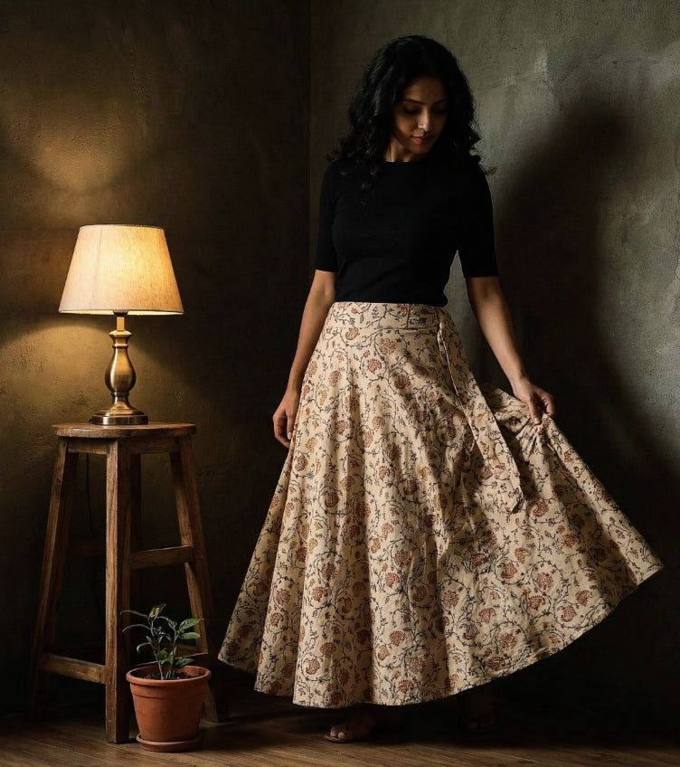 Kalamkari Print Skirts
