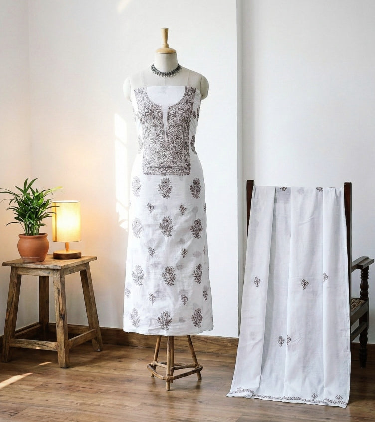 Chikankari Dress Materials