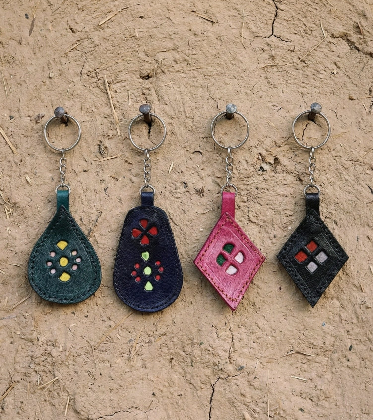 Kutch Leather Keychains