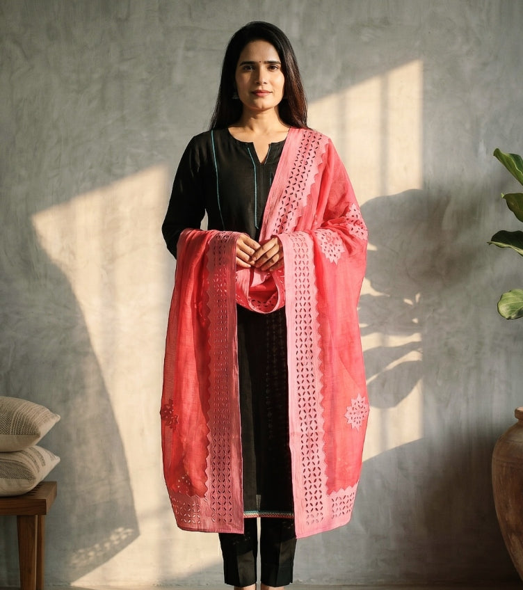 Barmer Applique Dupattas
