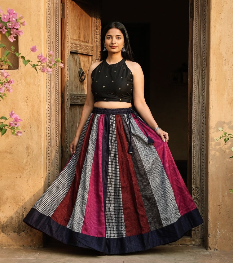 Khun Patchwork Skirts