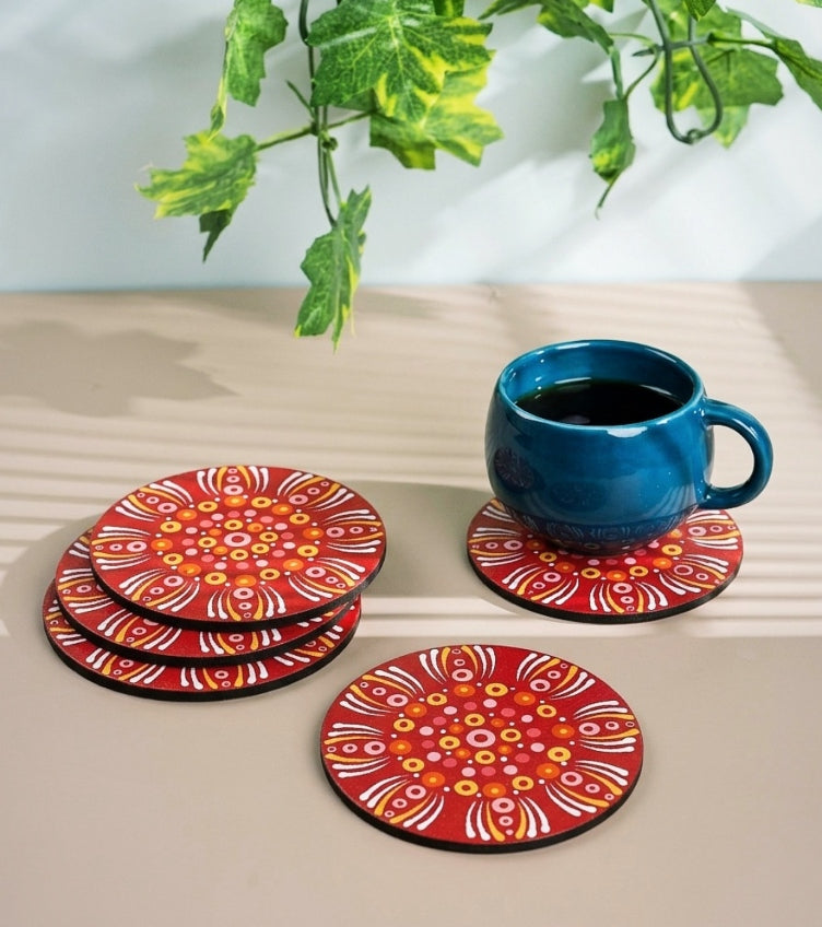 Mandala Art Coasters