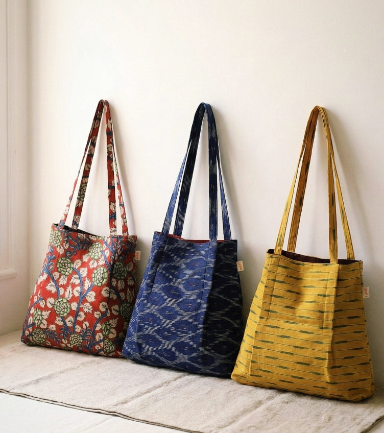Fabric Jhola Bags