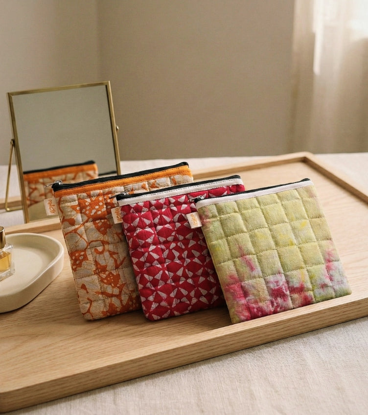 Quilted Utility Pouches