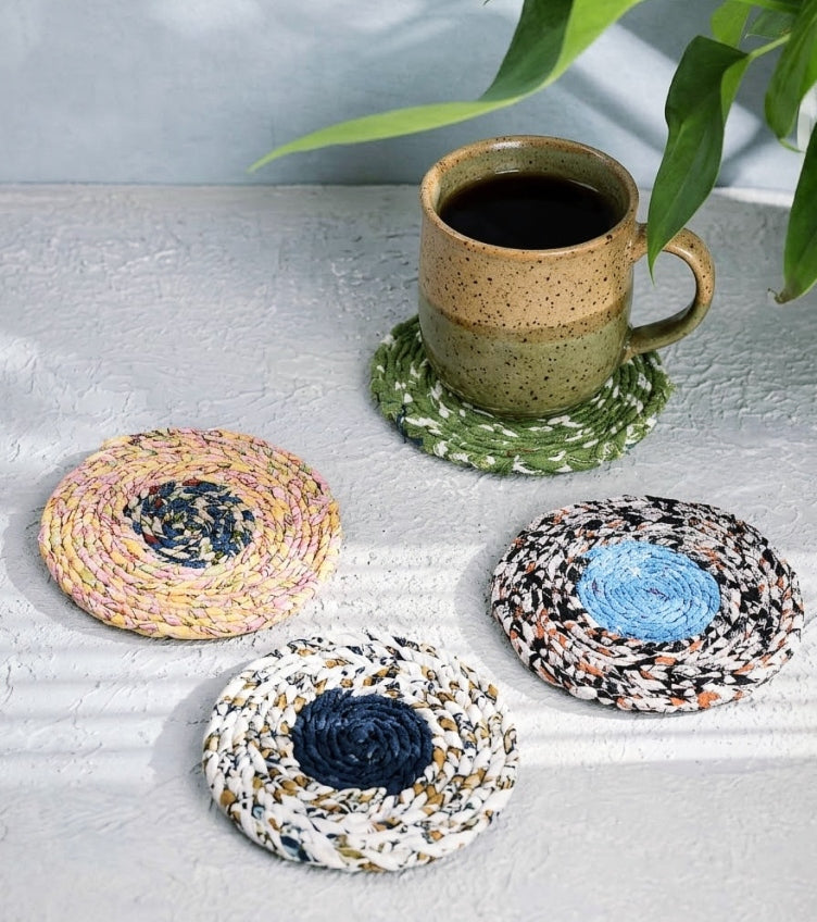 Hand Braided Coasters
