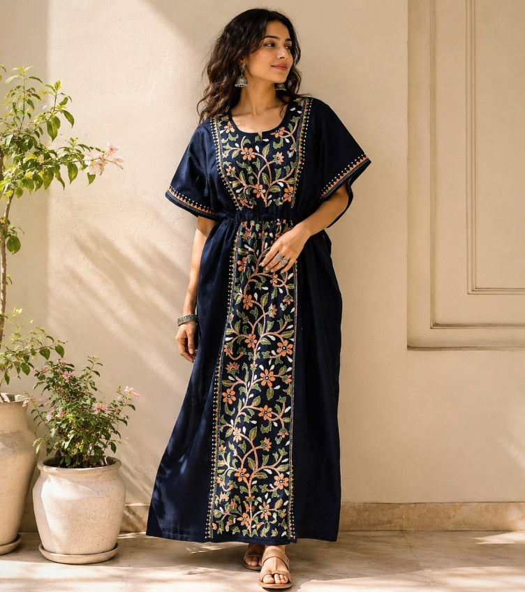Bengal Kantha Kaftans