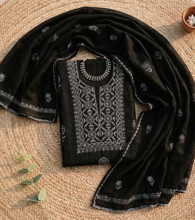 Chikankari Dress Materials