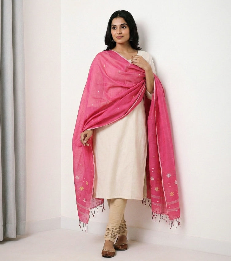 Jamdani Cotton Dupattas