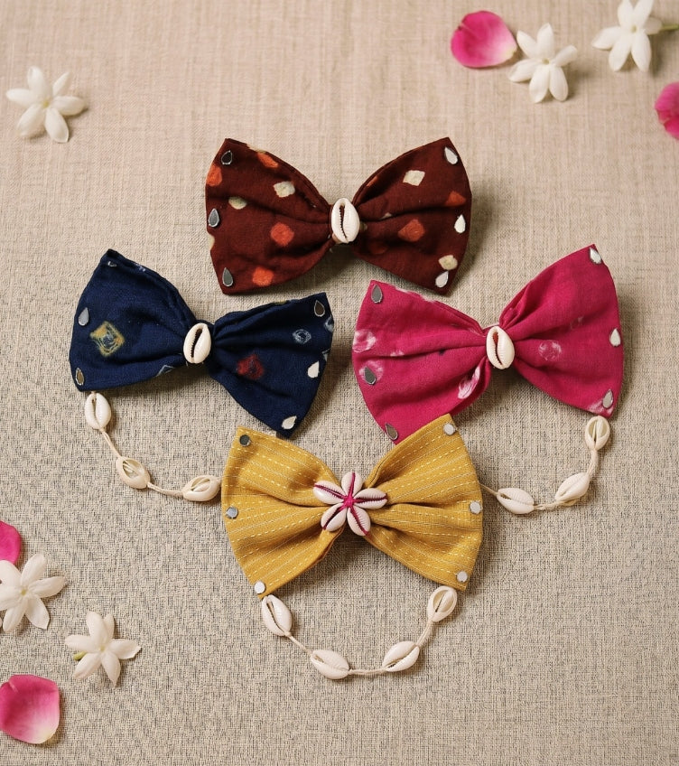 Elegant Bow Hair Clips