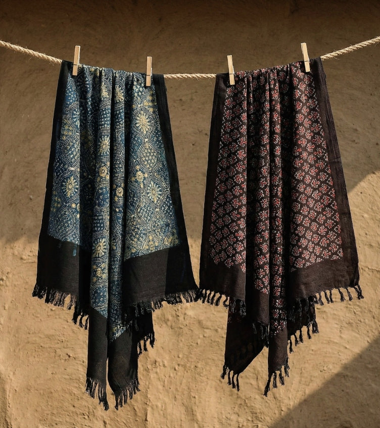Ajrakh Handloom Towels