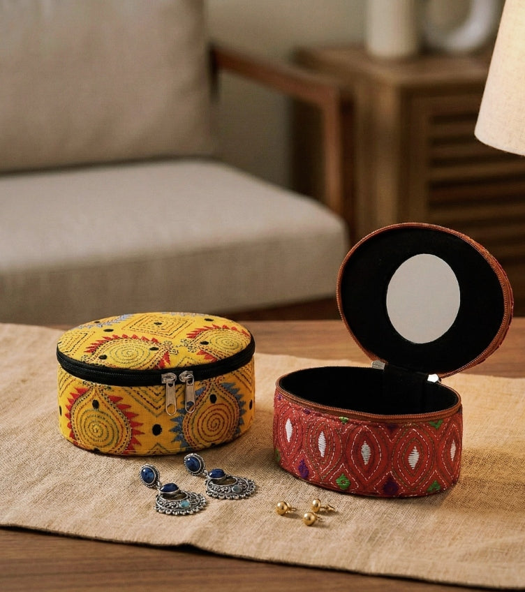 Kantha Jewellery Boxes