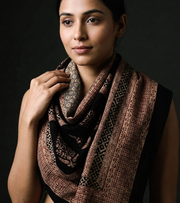 Bagh Print Stoles