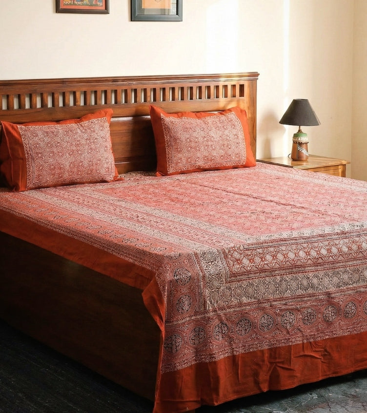 Ajrakh Print Bedcovers