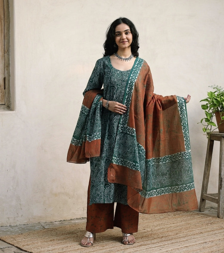 Batik Stitched Suits