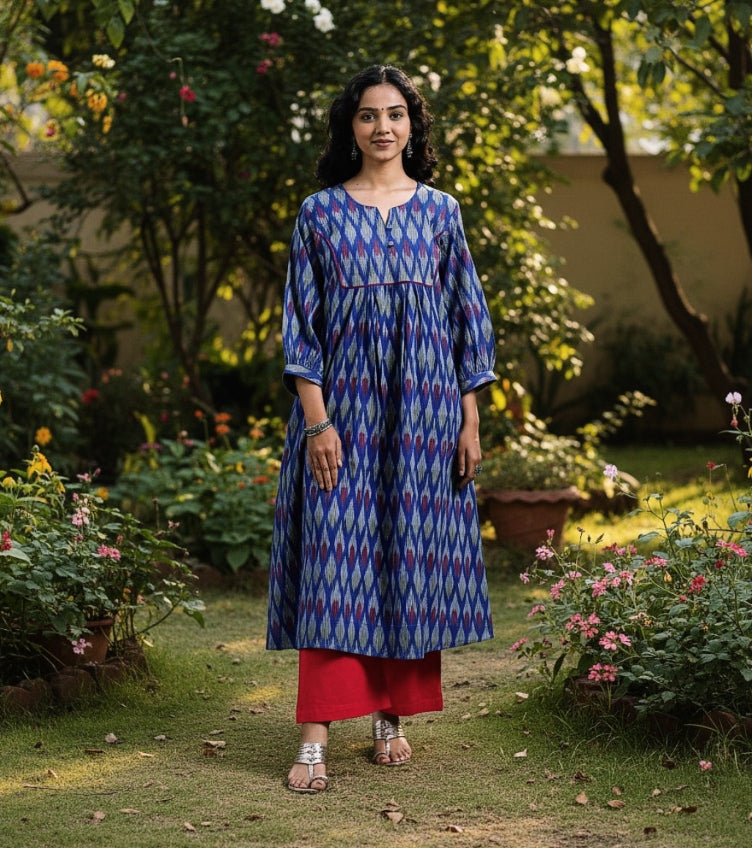 Pochampally Ikat Kurtas
