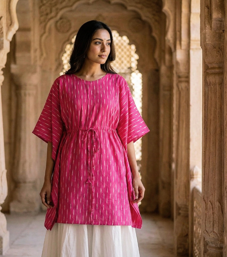 Pochampally Ikat Kaftans