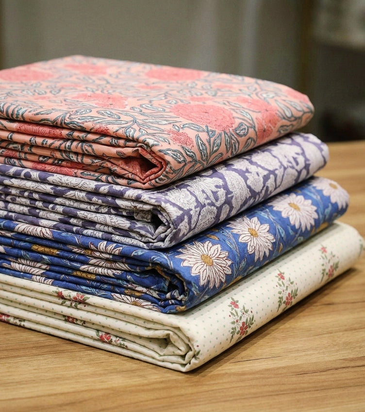 Sanganeri Print Fabrics