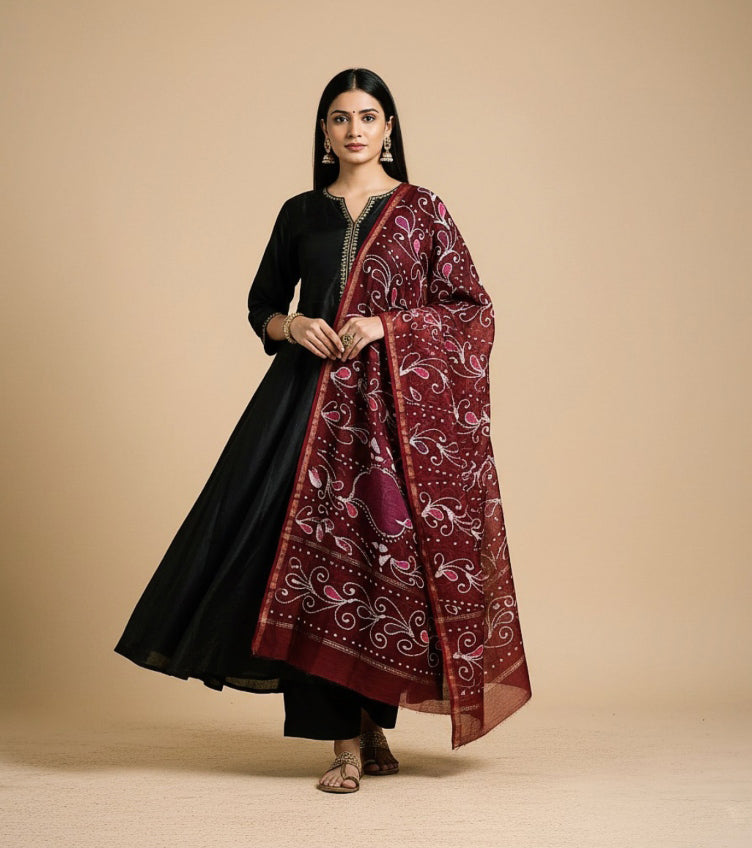 Batik Print Dupattas