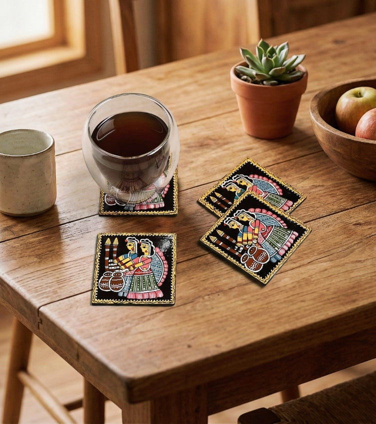 Tikuli Wooden Coasters