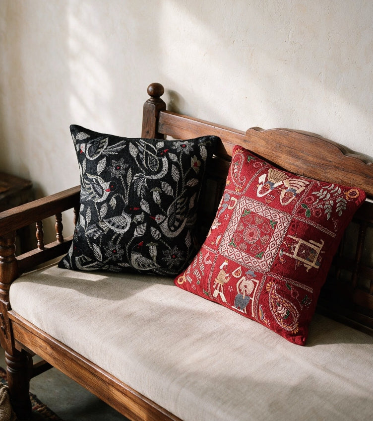 Kantha Cushion Covers