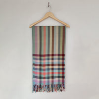 Multicolor Handwoven Merino Wool Stole