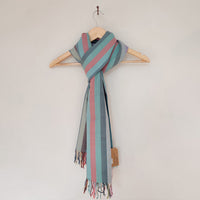 Multicolor Handwoven Merino Wool Stole