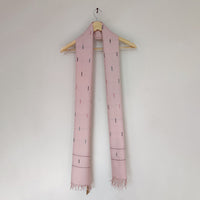 Pink Handwoven Merino Wool Stole