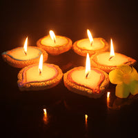 Wax Filled Diyas Set