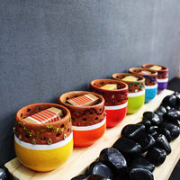 tealight candle holder set 