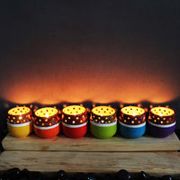 tealight candle holder set 