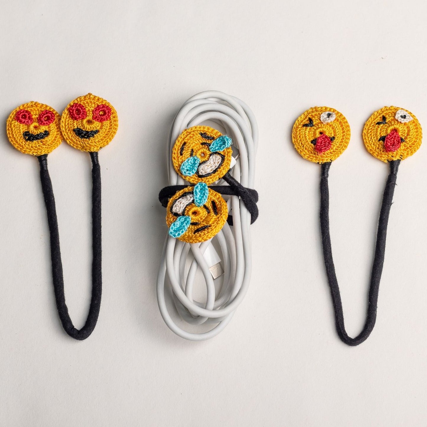 Cable Organiser (Set of 3) ~ Emojis