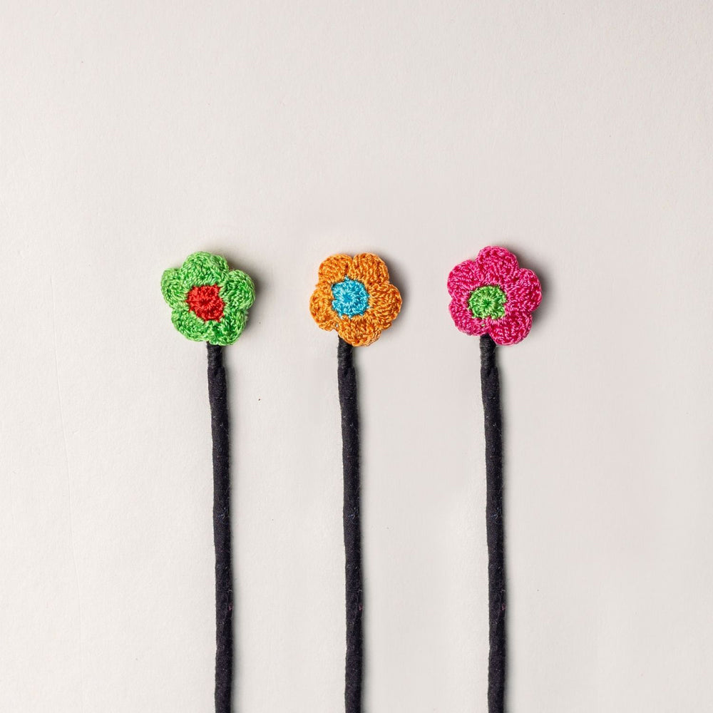 Cable Organiser (Set of 3) ~ Flower