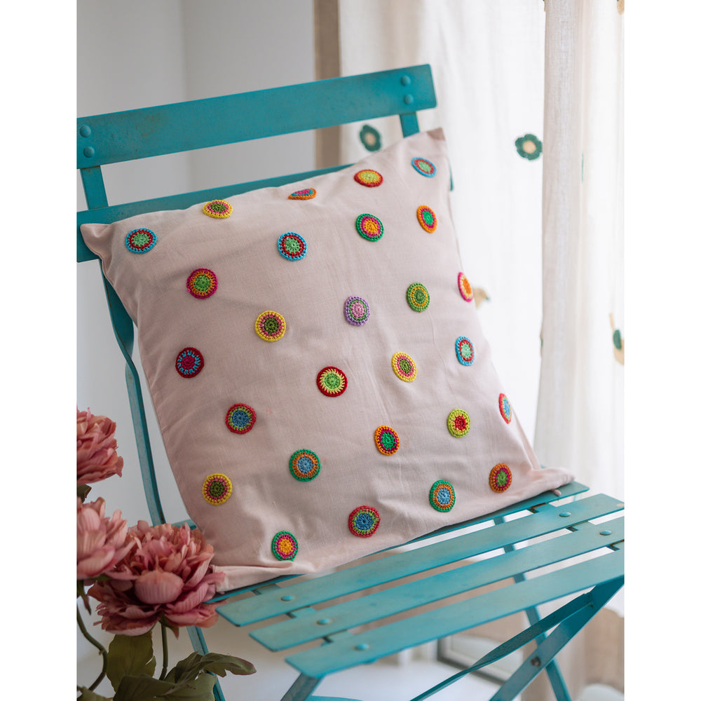 Prakriti Cushion Cover ~ Spring Drops