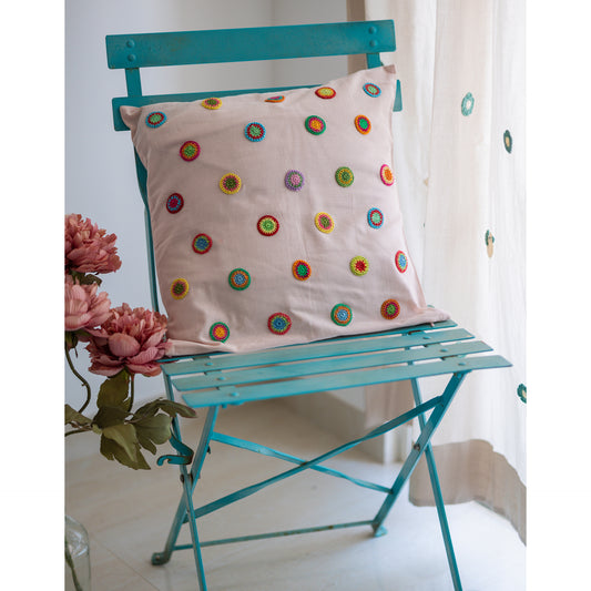 Prakriti Cushion Cover ~ Spring Drops