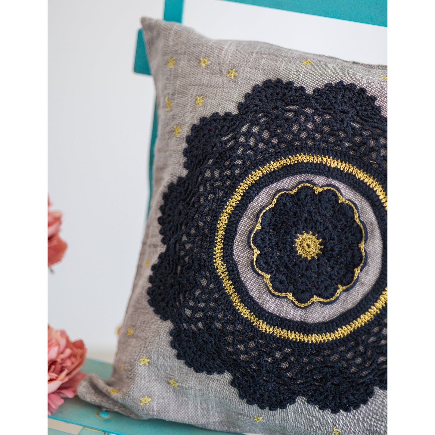 Prakriti Cushion Cover ~ Night Sky