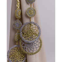 Curtain Tie Backs (Set of 2) ~ Kono Metallic Dreamcatcher